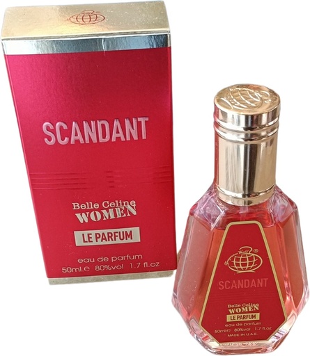 Eau de parfum SCANDANT 50ml FRAGRANCE WORLD