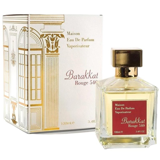 Eau de parfum BARAKKAT ROUGE 540 100ml FRAGRANCE WORLD