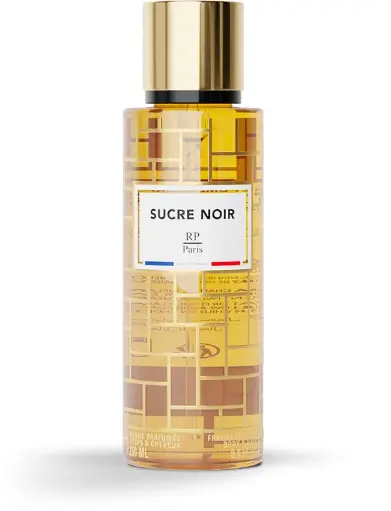 Brume parfumée SUCRE NOIR 250ml RP PARFUMS